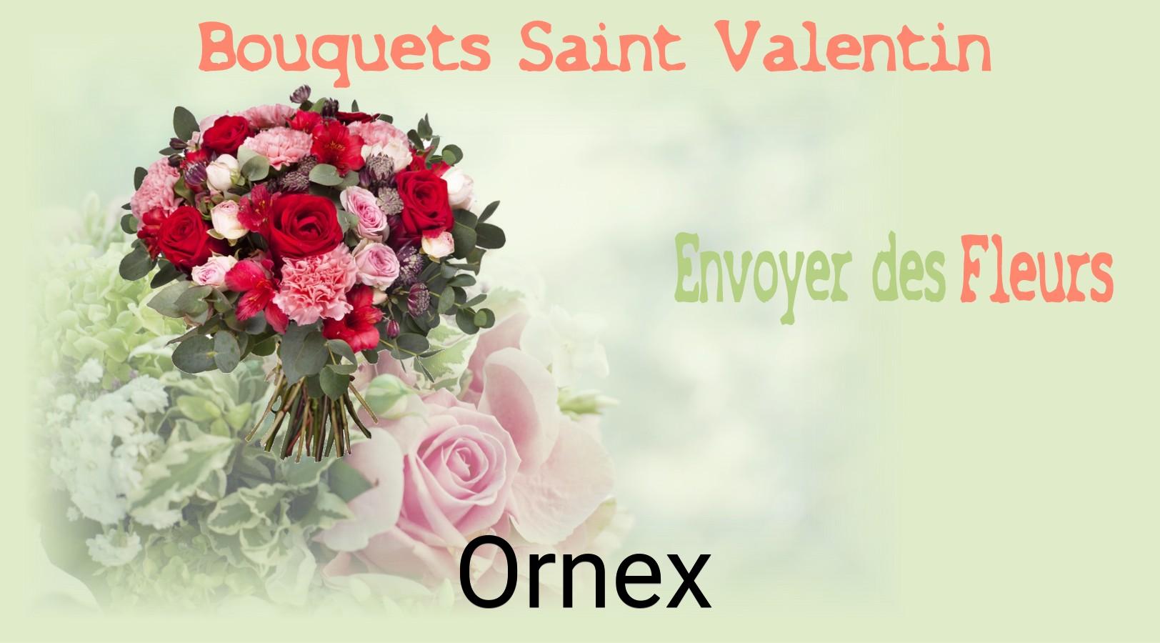 Roses de Saint-Valentin livrées à Ornex